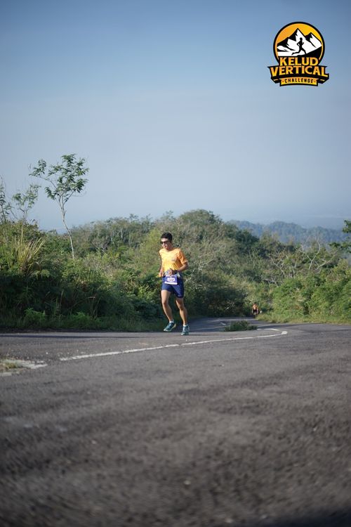 Race photo from Kelud Vertical Challenge 2024