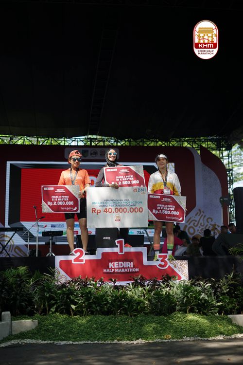 Race photo from Kediri Half Marathon 2025