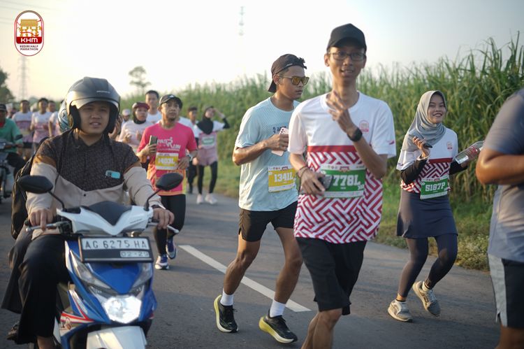 Race photo from Kediri Half Marathon 2024