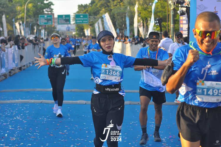 Race photo from Jabar Run 10K 2024