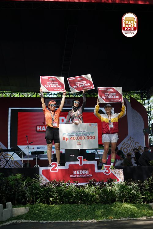 Race photo from Kediri Half Marathon 2025