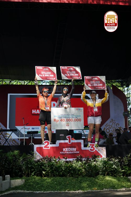 Race photo from Kediri Half Marathon 2025