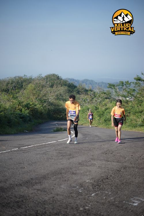 Race photo from Kelud Vertical Challenge 2024