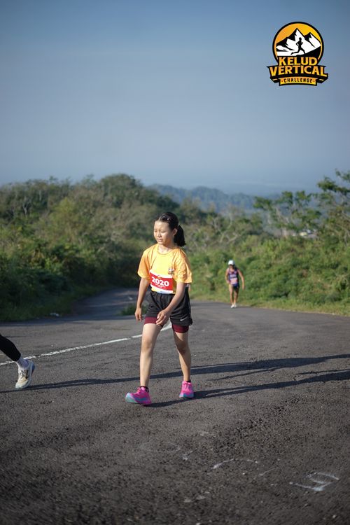 Race photo from Kelud Vertical Challenge 2024