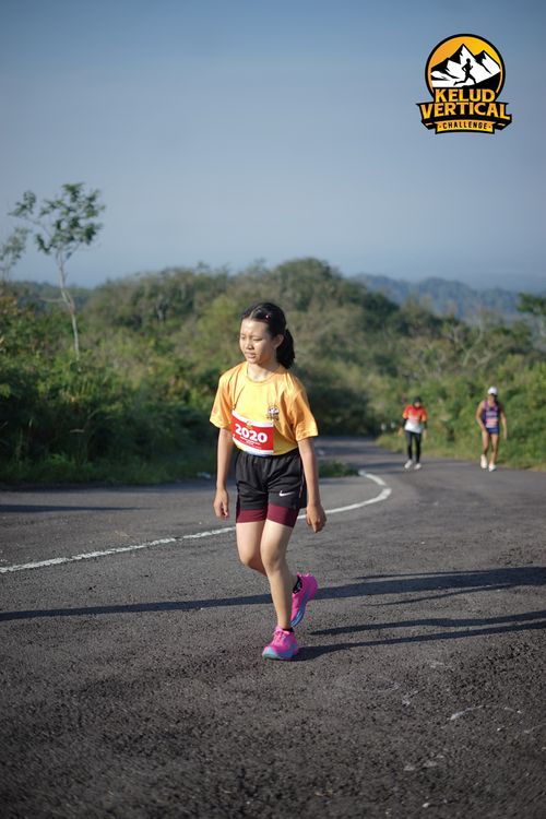 Race photo from Kelud Vertical Challenge 2024