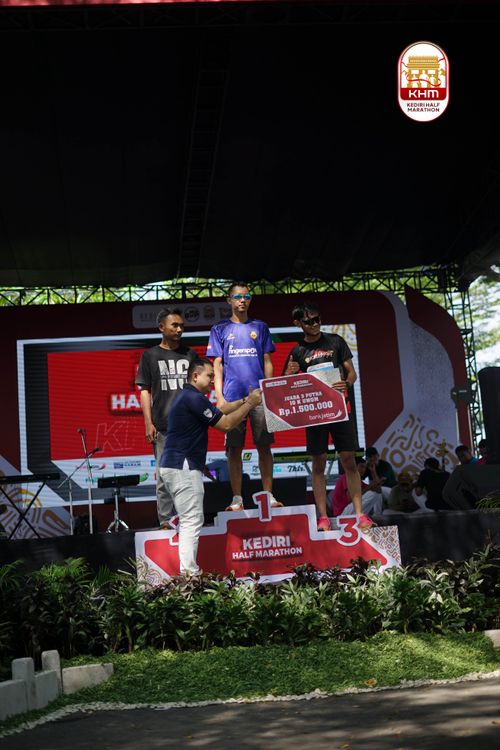 Race photo from Kediri Half Marathon 2025