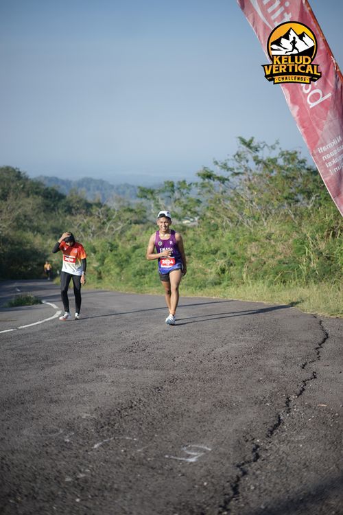Race photo from Kelud Vertical Challenge 2024