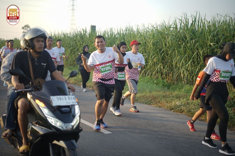 Race photo from Kediri Half Marathon 2024