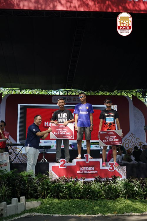 Race photo from Kediri Half Marathon 2025
