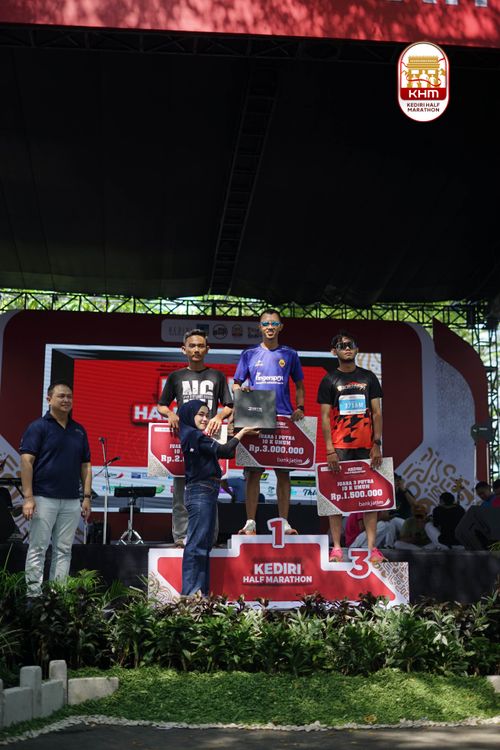 Race photo from Kediri Half Marathon 2025