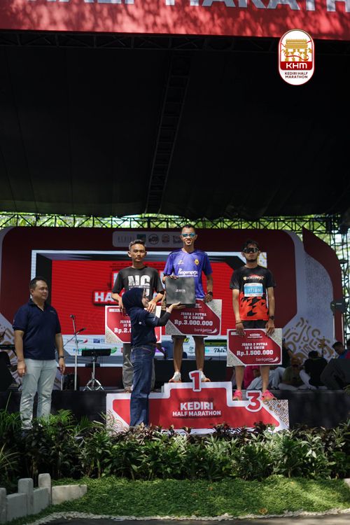 Race photo from Kediri Half Marathon 2025