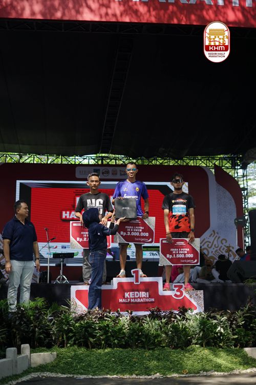 Race photo from Kediri Half Marathon 2025
