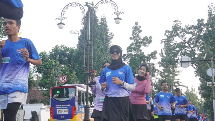 Race photo from KBP City Run 2024 Vibes