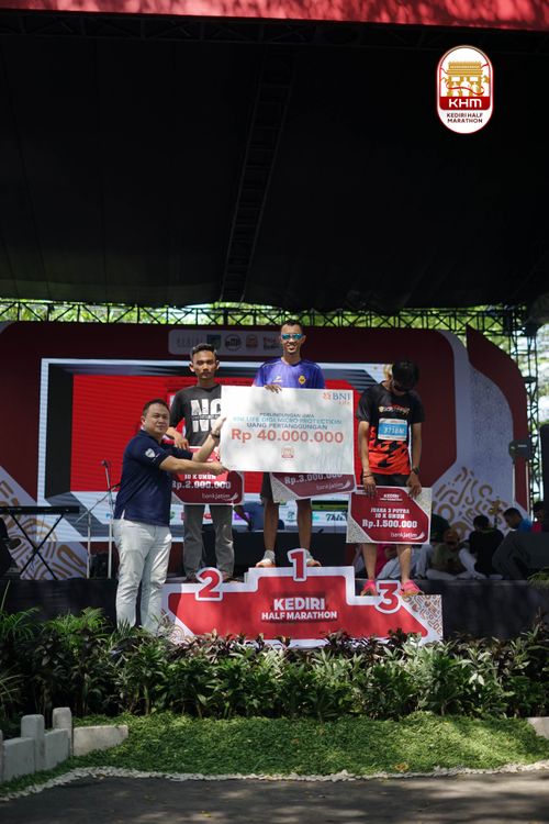 Race photo from Kediri Half Marathon 2025