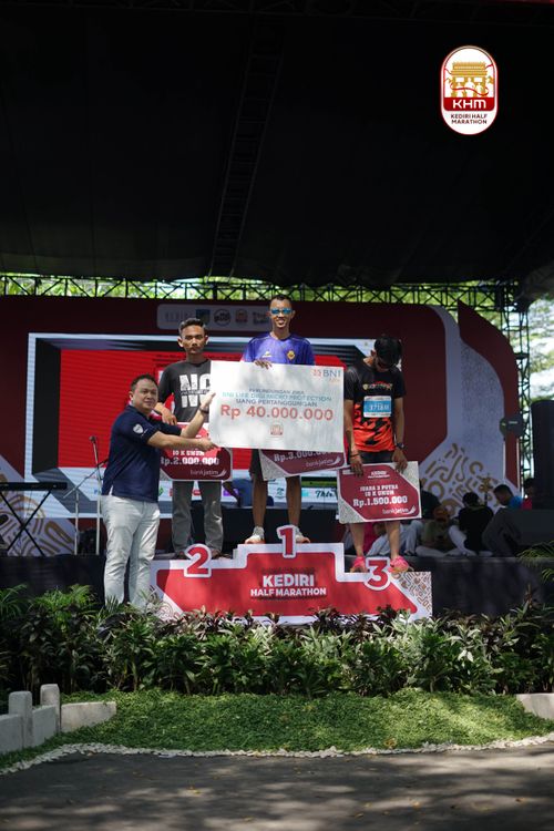 Race photo from Kediri Half Marathon 2025