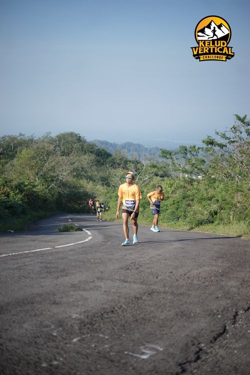 Race photo from Kelud Vertical Challenge 2024