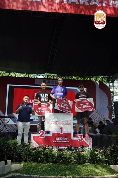 Race photo from Kediri Half Marathon 2025