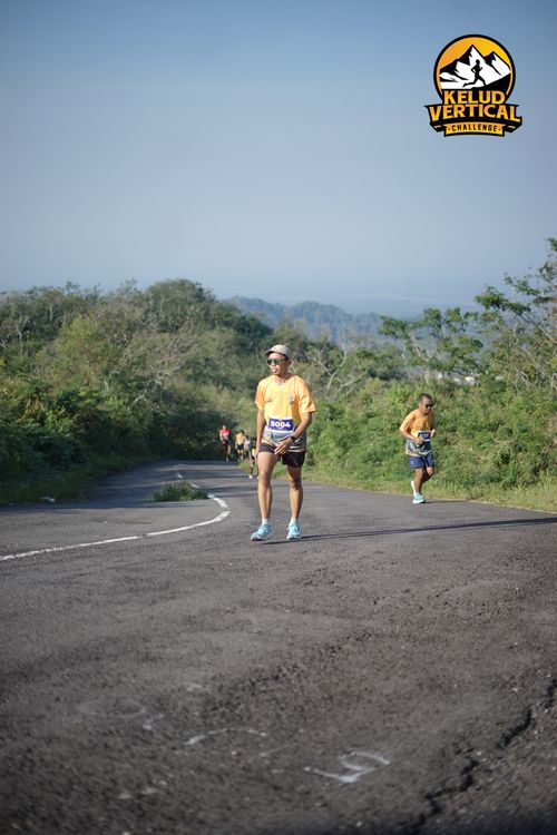 Race photo from Kelud Vertical Challenge 2024