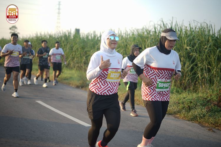 Race photo from Kediri Half Marathon 2024