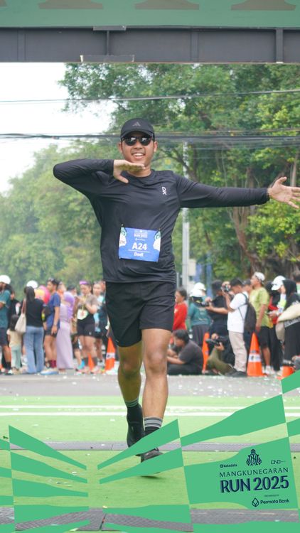 Race photo from Mangkunegaran Run 2025