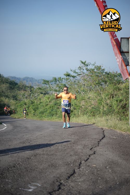 Race photo from Kelud Vertical Challenge 2024