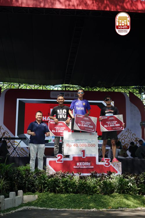 Race photo from Kediri Half Marathon 2025