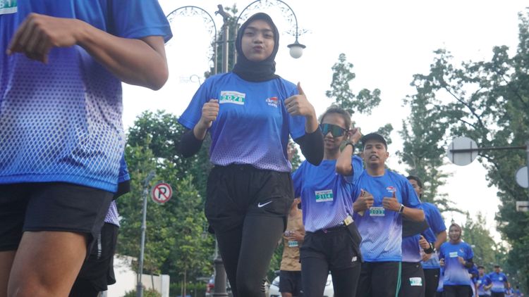 Race photo from KBP City Run 2024 Vibes