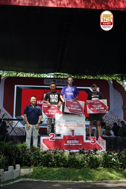 Race photo from Kediri Half Marathon 2025