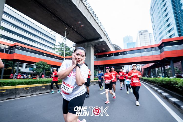 Race photo from ONE RUN 10K 2025
