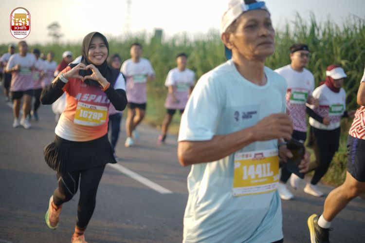 Race photo from Kediri Half Marathon 2024