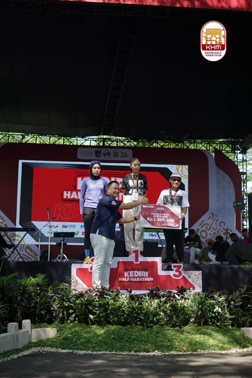 Race photo from Kediri Half Marathon 2025