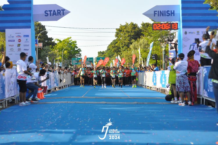 Race photo from Jabar Run 10K 2024