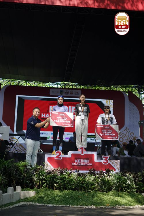 Race photo from Kediri Half Marathon 2025