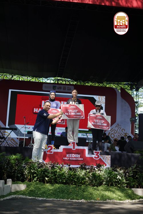 Race photo from Kediri Half Marathon 2025