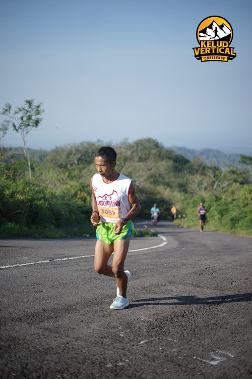 Race photo from Kelud Vertical Challenge 2024