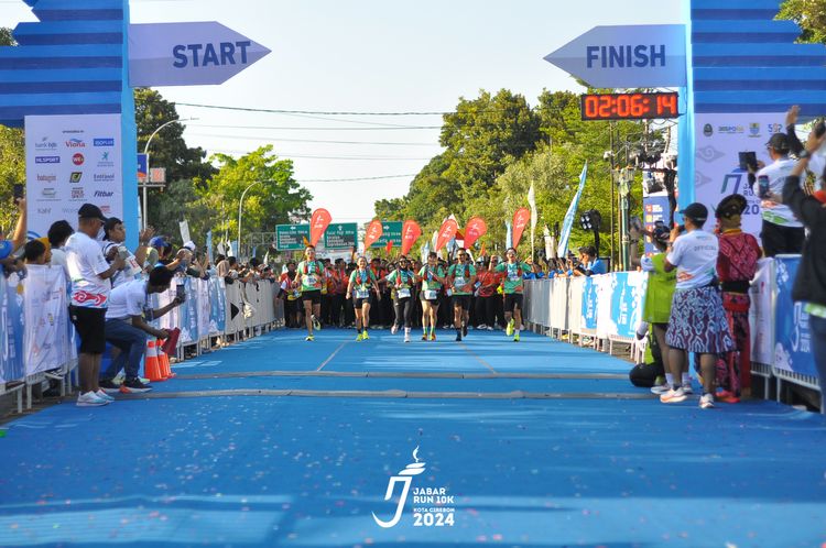 Race photo from Jabar Run 10K 2024
