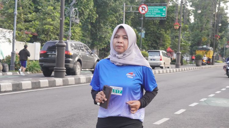 Race photo from KBP City Run 2024 Vibes