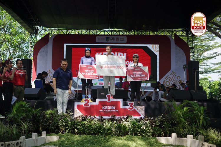 Race photo from Kediri Half Marathon 2025