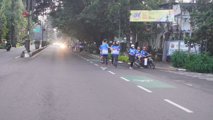 Race photo from KBP City Run 2024 Vibes