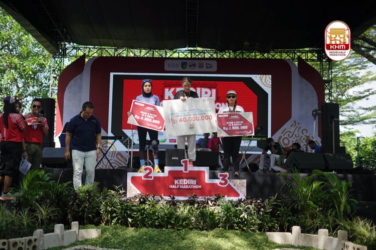 Race photo from Kediri Half Marathon 2025