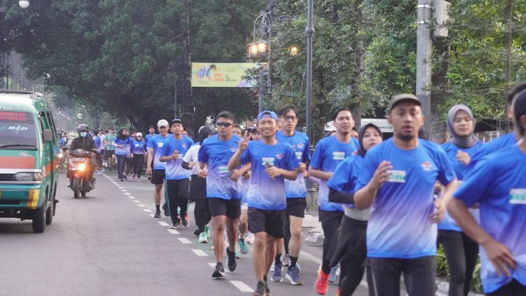 Race photo from KBP City Run 2024 Vibes