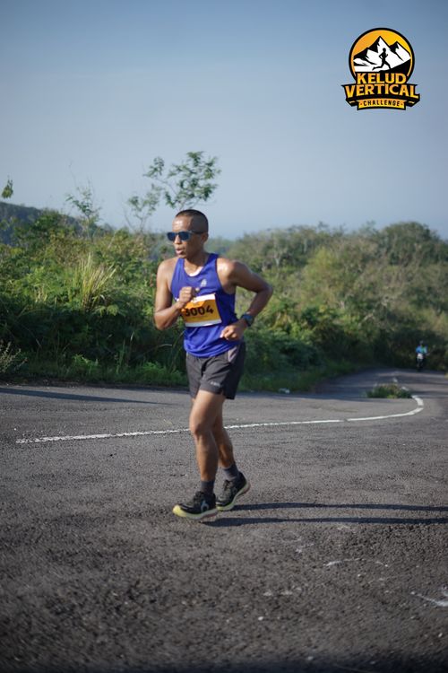 Race photo from Kelud Vertical Challenge 2024