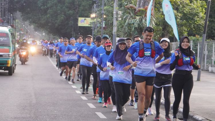 Race photo from KBP City Run 2024 Vibes
