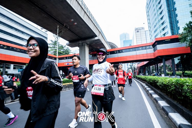Race photo from ONE RUN 10K 2025