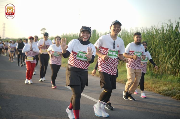 Race photo from Kediri Half Marathon 2024
