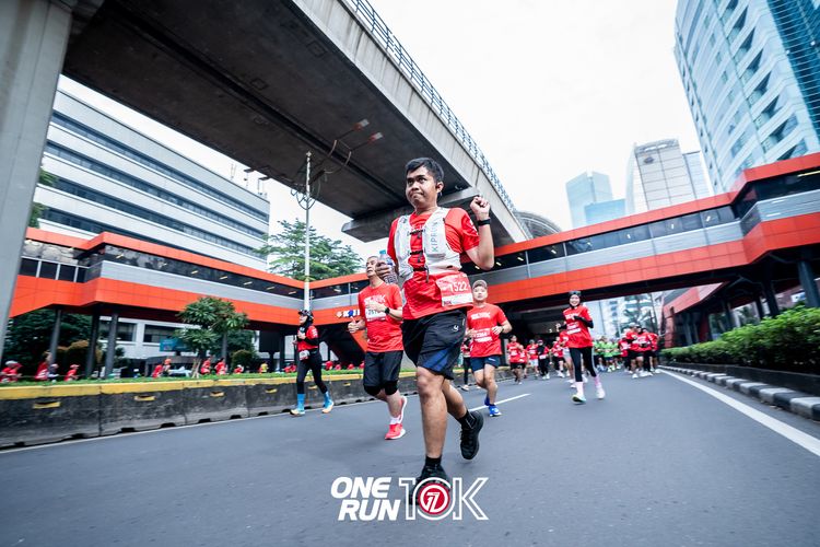 Race photo from ONE RUN 10K 2025