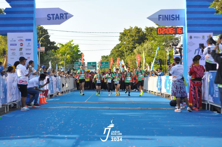 Race photo from Jabar Run 10K 2024