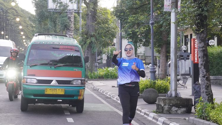 Race photo from KBP City Run 2024 Vibes