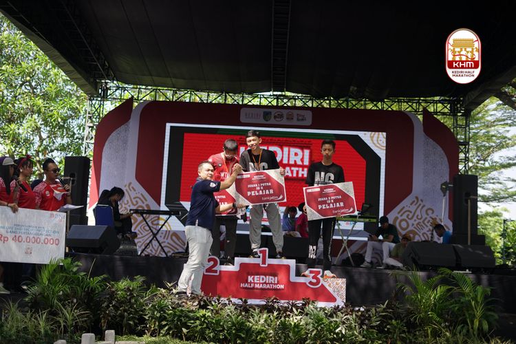 Race photo from Kediri Half Marathon 2025