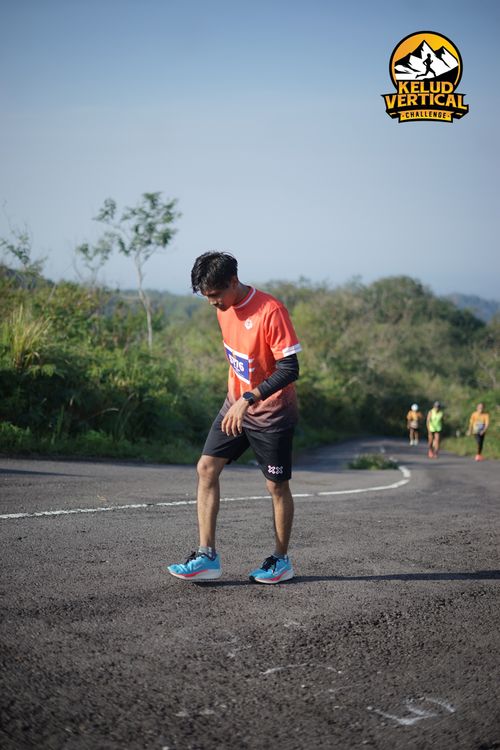 Race photo from Kelud Vertical Challenge 2024